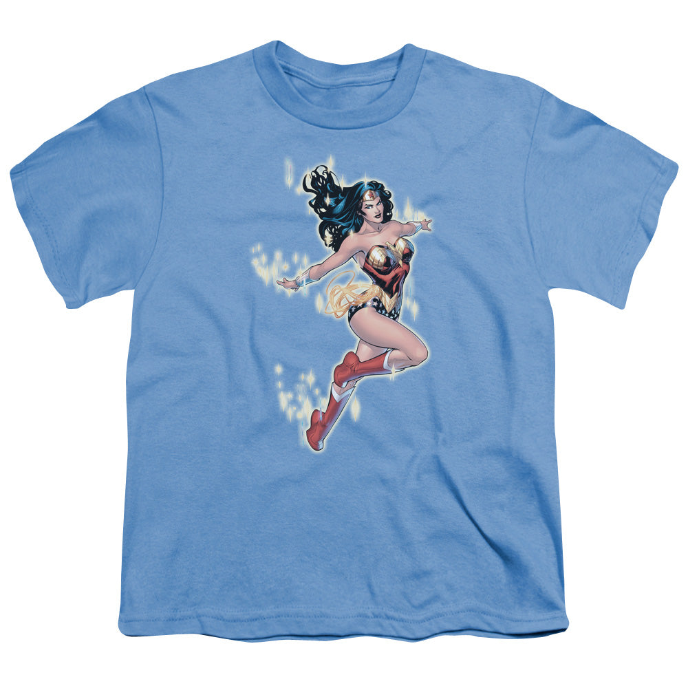 Jla - Simple Wonder - Short Sleeve Youth 18/1 - Carolina Blue T-shirt