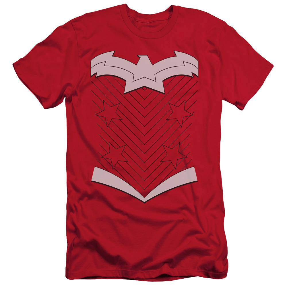 Jla - New Ww Uniform - Short Sleeve Adult 30/1 - Red T-shirt