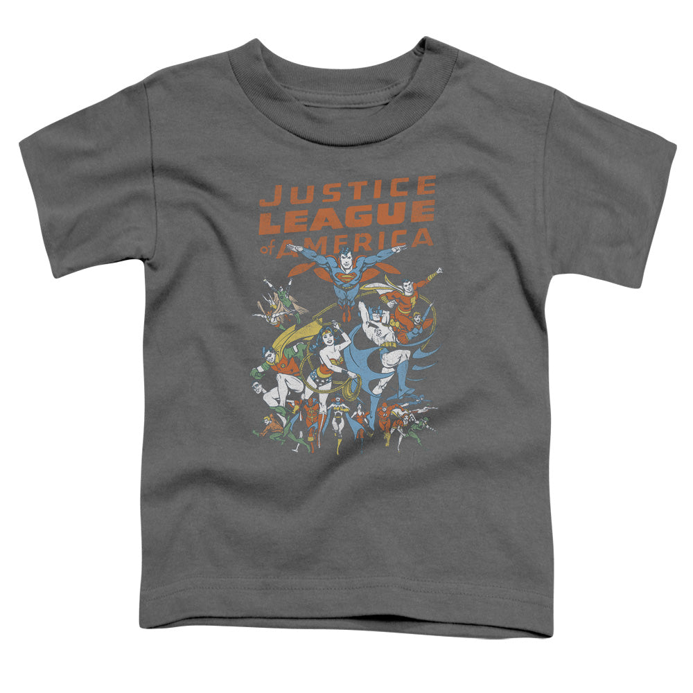 JLA BIG GROUP - S/S TODDLER TEE - CHARCOAL - T-Shirt