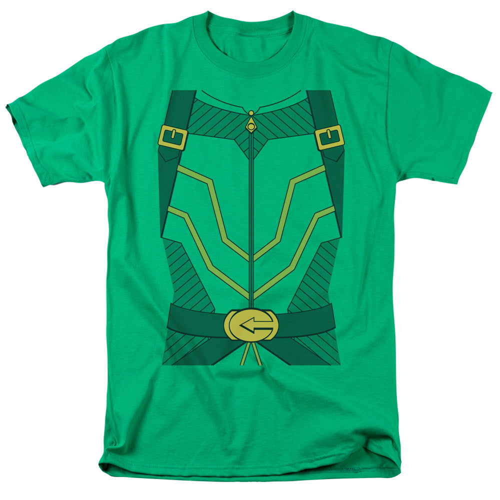 Jla - Arrow Uniform - Short Sleeve Adult 18/1 - Kelly Green T-shirt