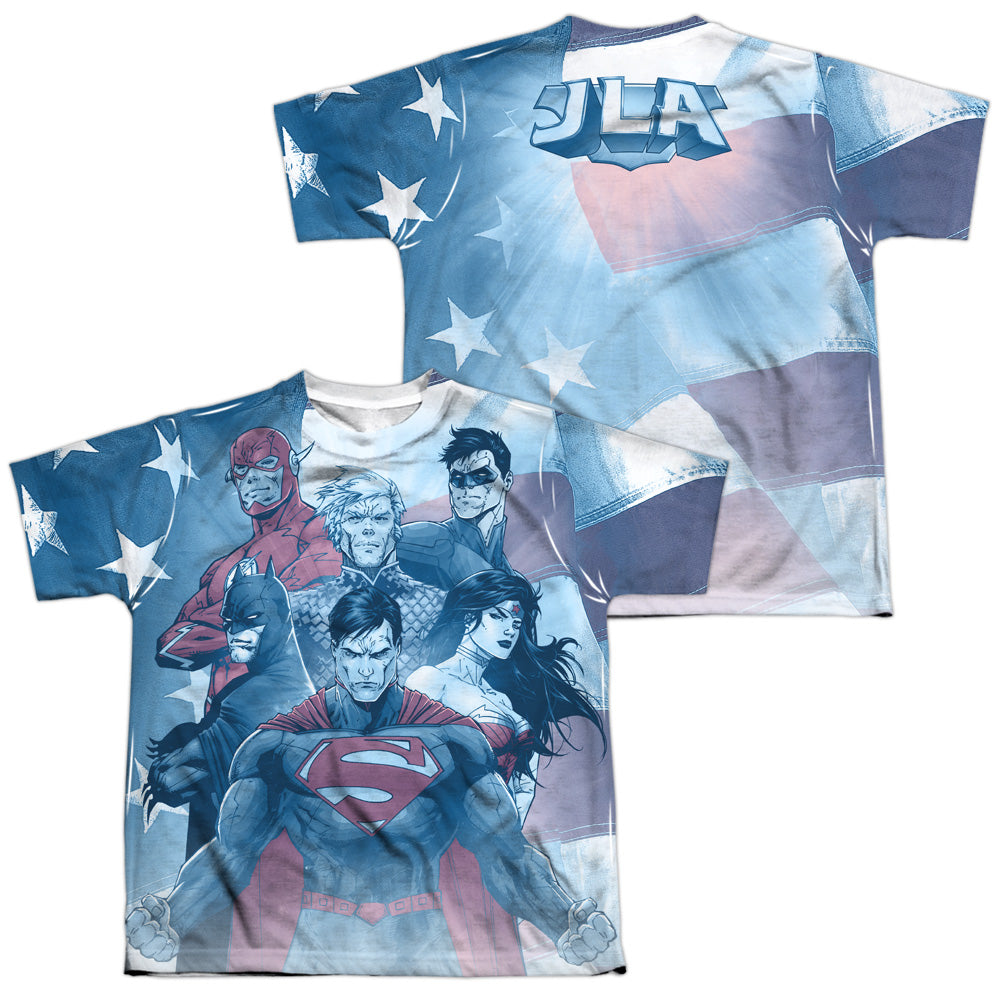 JLA UNITED (FRONT/BACK PRINT)-S/S YOUTH T-Shirt