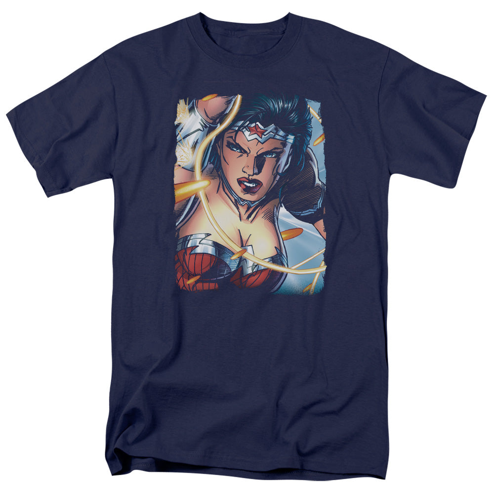 Jla - Scowl - Short Sleeve Adult 18/1 - Navy T-shirt