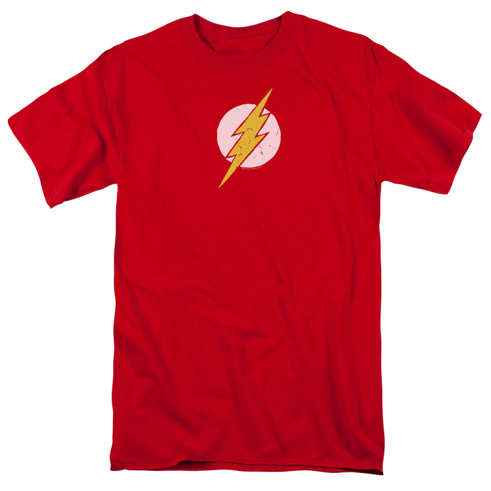 Jla - Rough Flash - Short Sleeve Adult 18/1 - Red T-shirt