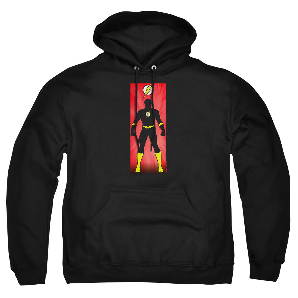 Jla - Flash Block - Adult Pull-over Hoodie - Black