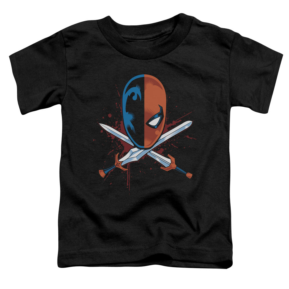 Jla - Crossed Swords - Short Sleeve Toddler Tee - Black T-shirt