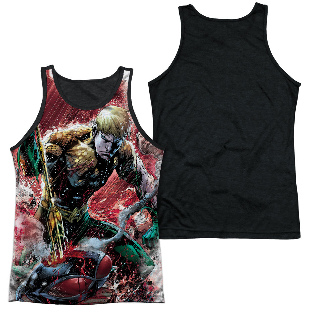Jla Aquaman Vs Manta-adult Poly Tank Top