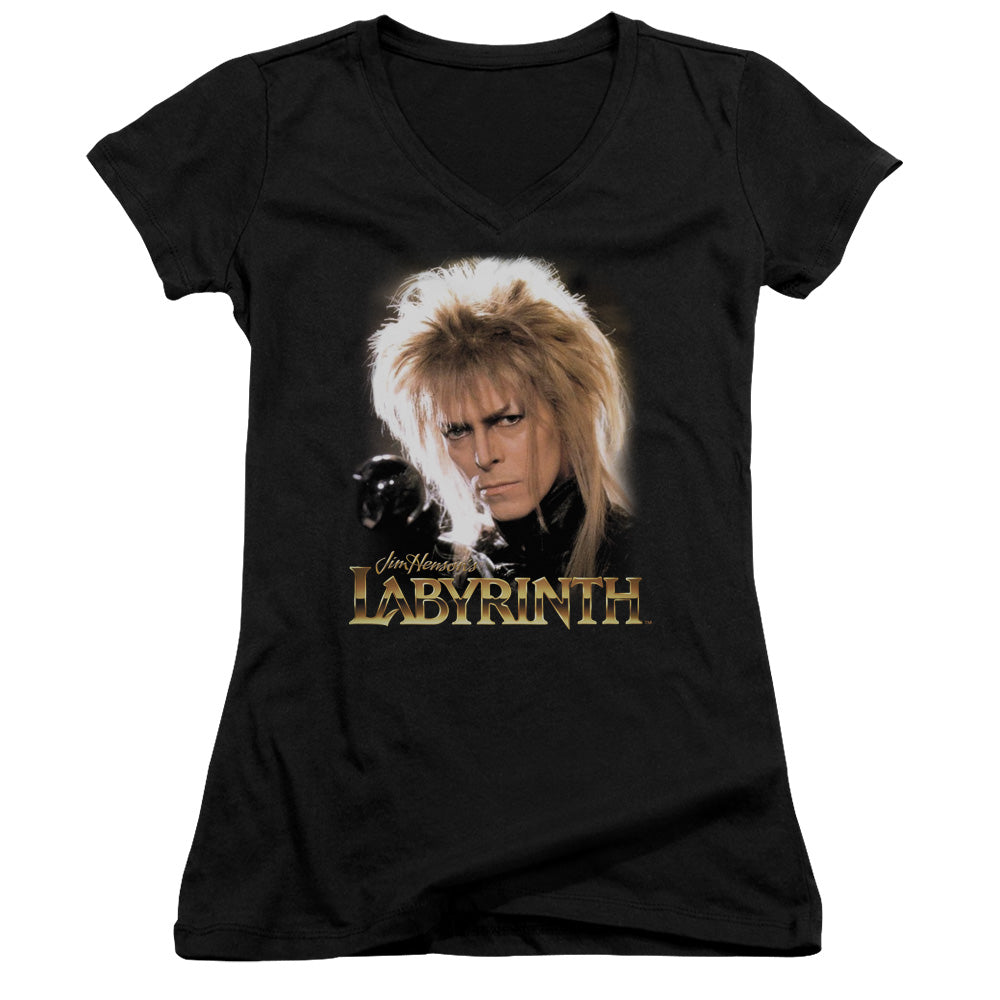 Labyrinth - Jareth - Junior V-neck - Black