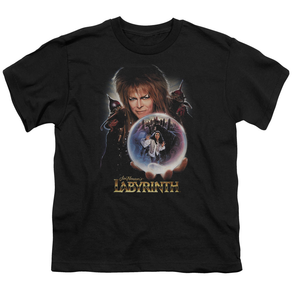 LABYRINTH I HAVE A GIFT - S/S YOUTH 18/1 - BLACK T-Shirt