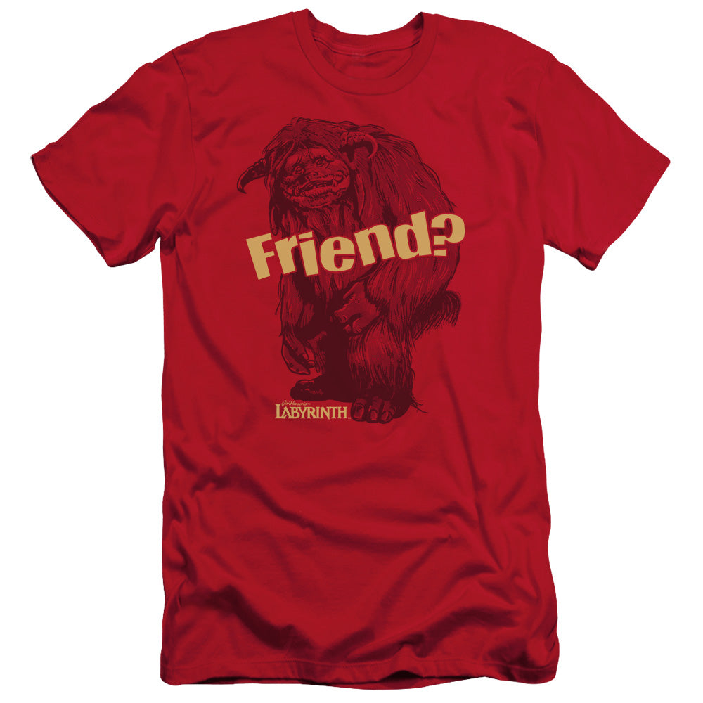 LABYRINTH LUDO FRIEND - S/S ADULT 30/1 - RED T-Shirt