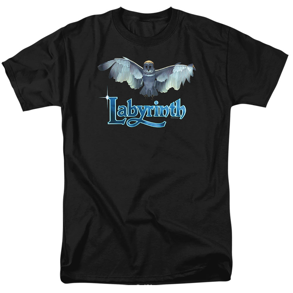 Labyrinth - Title Sequence - Short Sleeve Adult 18/1 - Black T-shirt
