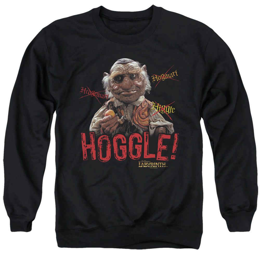 Labyrinth - Hoggle - Adult Crewneck Sweatshirt - Black