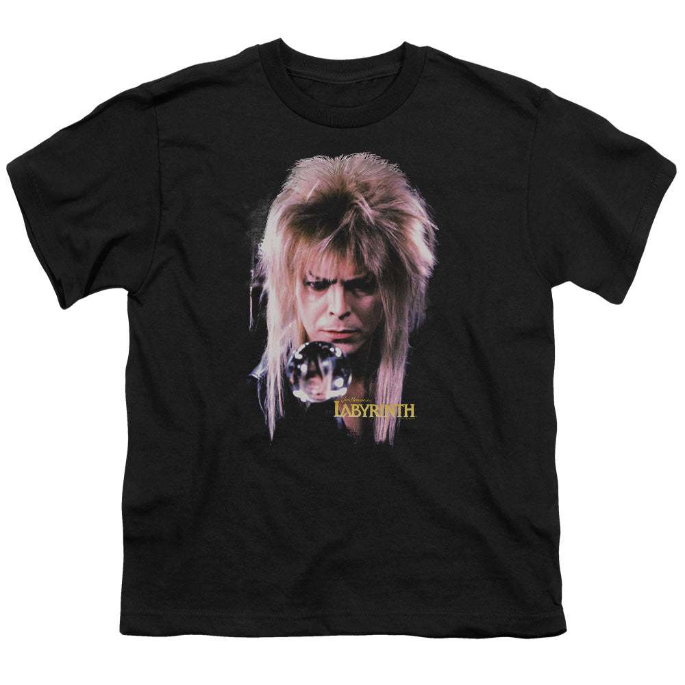 Labyrinth - Goblin King - Short Sleeve Youth 18/1 - Black T-shirt