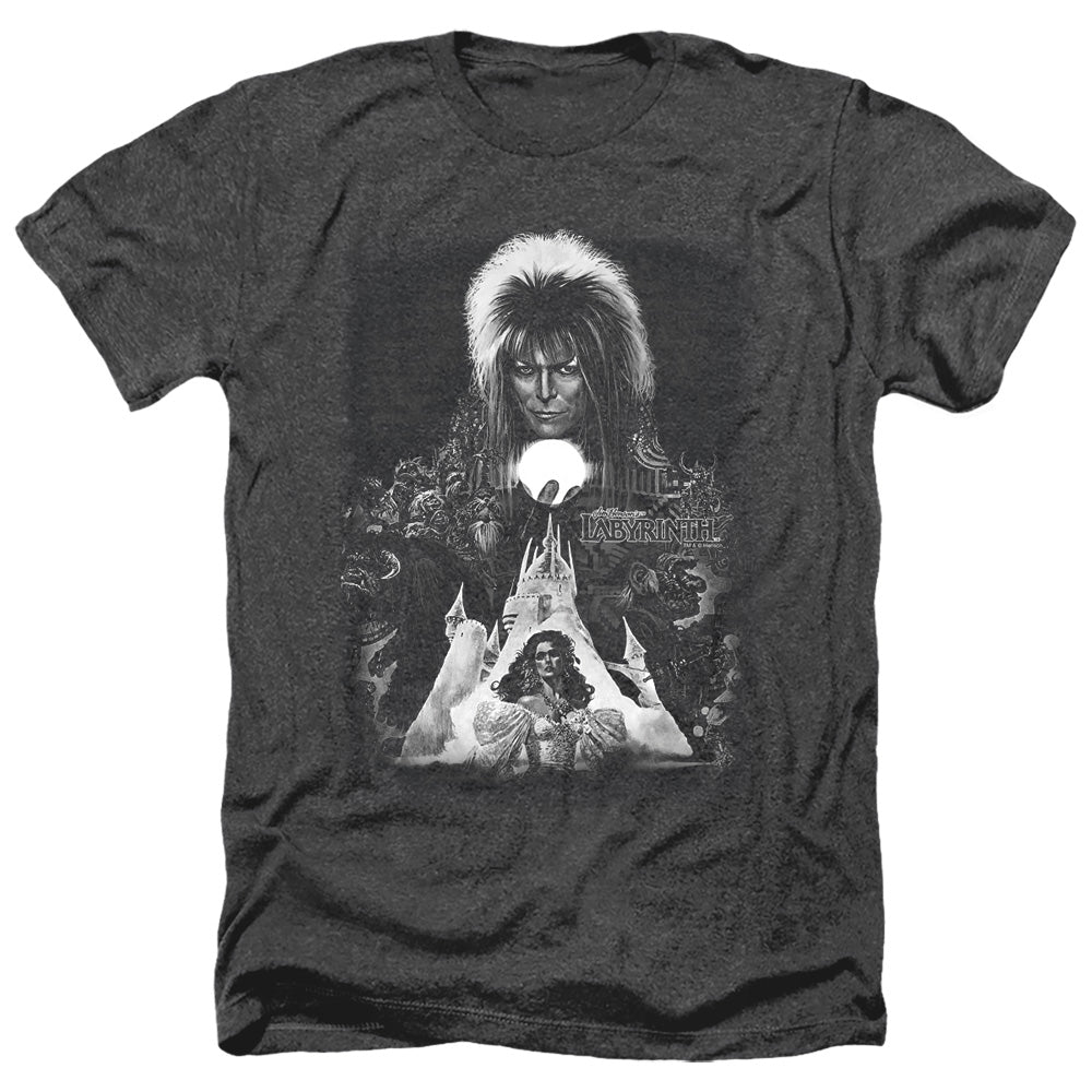 Labyrinth - Castle - Adult Heather-black