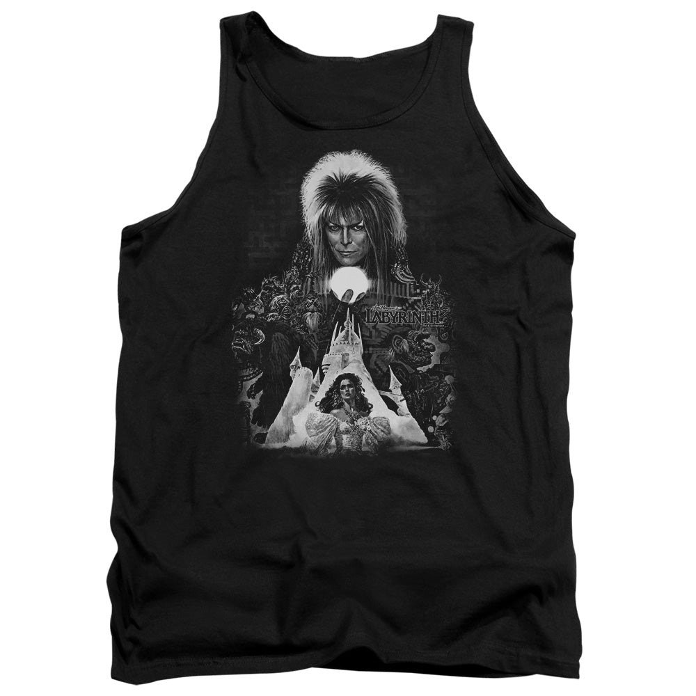 Labyrinth - Castle - Adult Tank - Black
