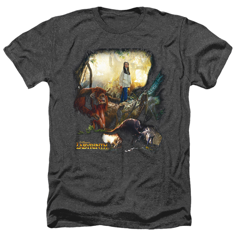 Labyrinth - Sarah & Ludo - Adult Heather-black