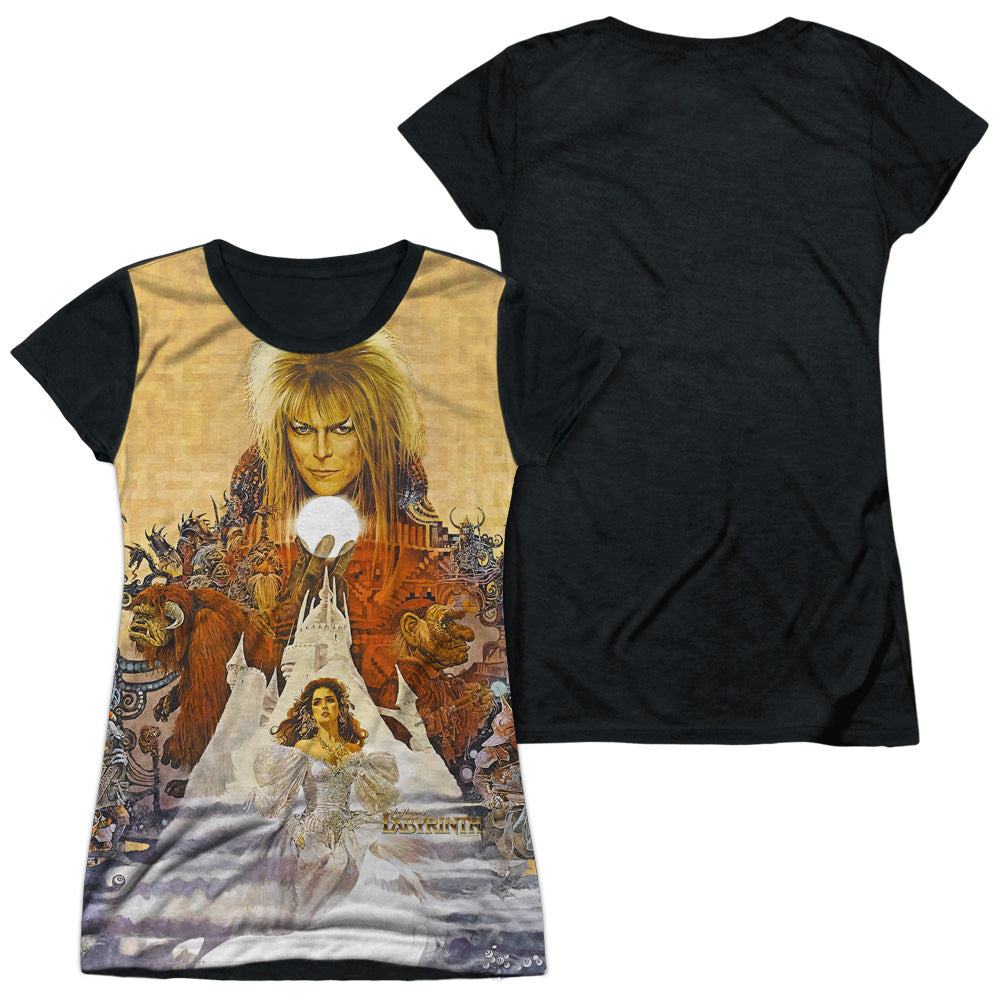 LABYRINTH COVER ART-S/S JUNIOR POLY T-Shirt