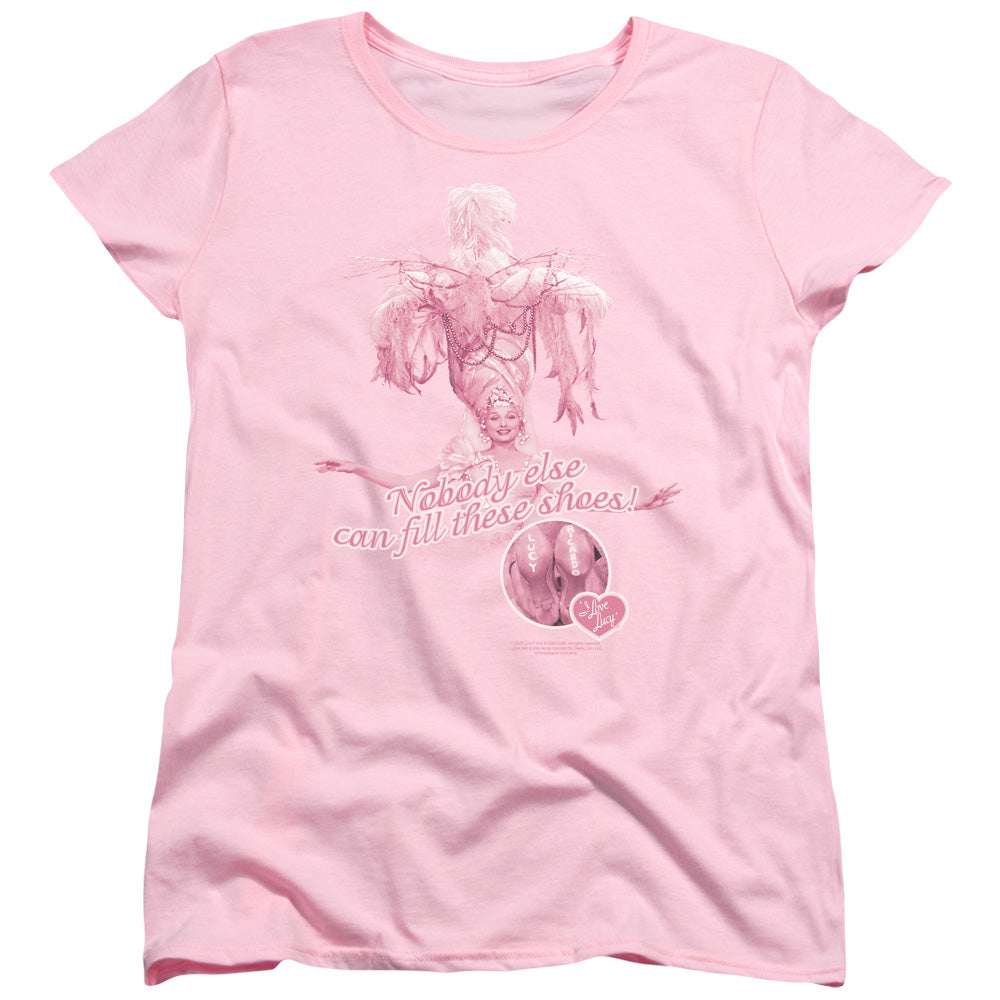 I Love Lucy - Nobody Else - Short Sleeve Womens Tee - Pink T-shirt