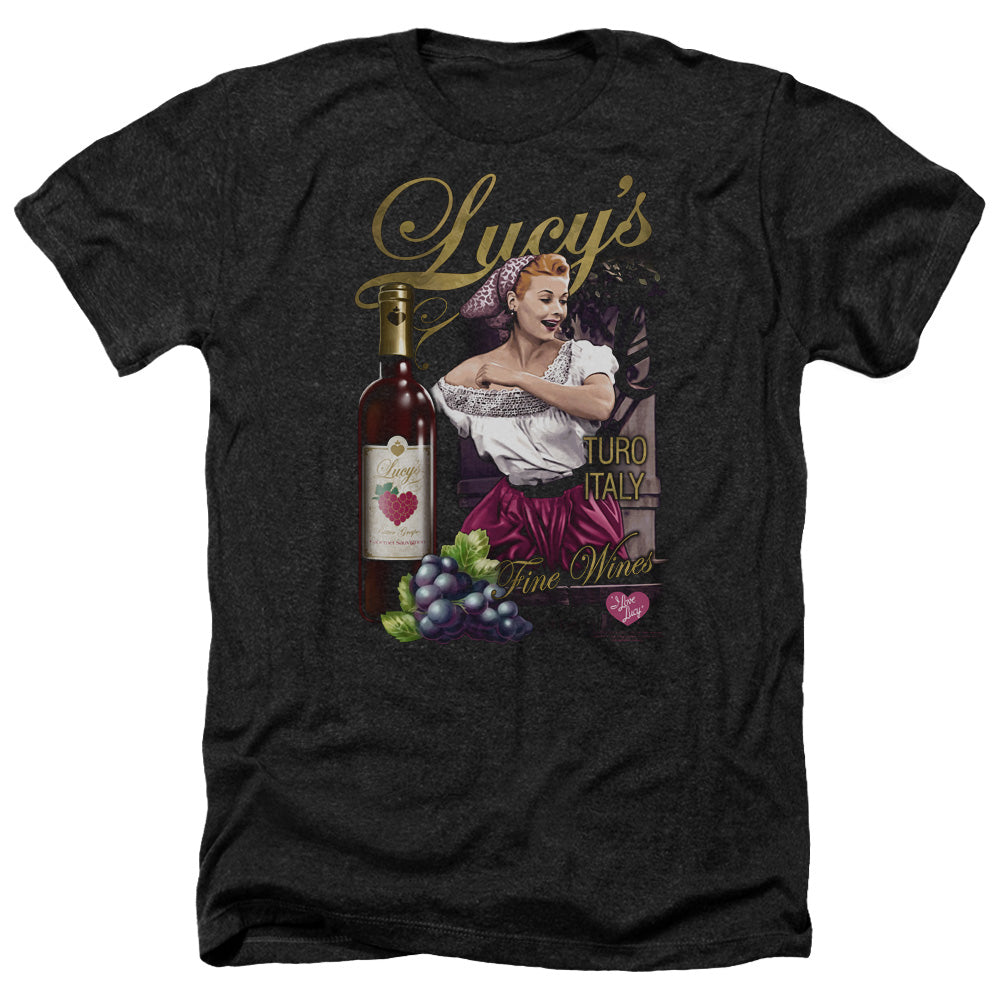 I Love Lucy - Bitter Grapes - Adult Heather-black