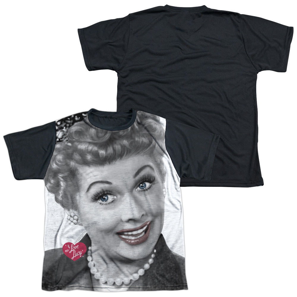 I Love Lucy - Timeless - Short Sleeve Youth White Front Black Back - White T-shirt
