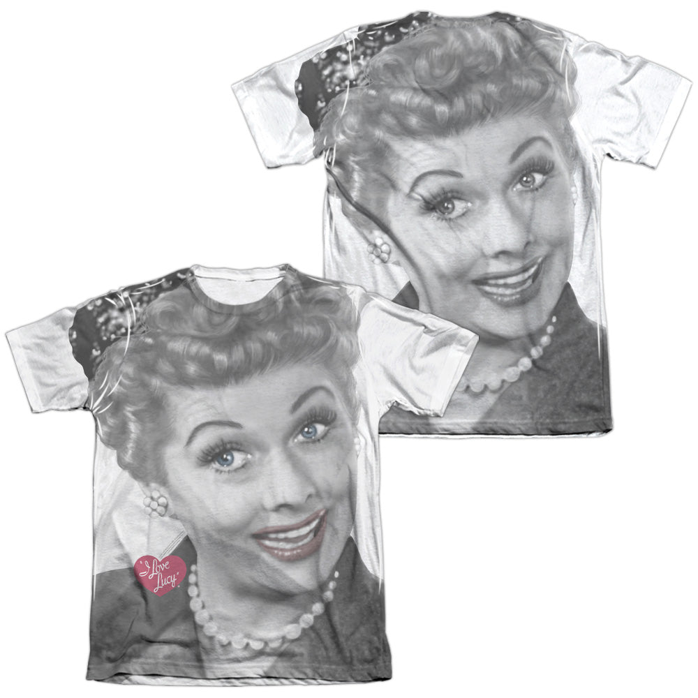 I Love Lucy - Timeless (Front/back Print) - Adult Poly/cotton Short Sleeve Tee - White T-shirt