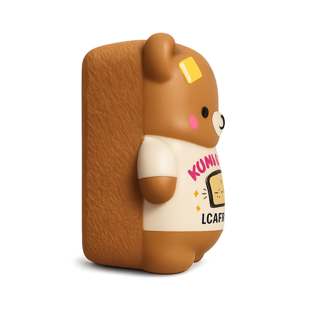 Kumapan Mystery Loafie Bears Slow Rise Squishy Toy (one random)