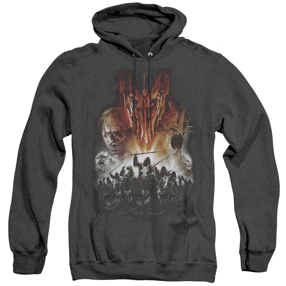 Lor - Evil Rising - Adult Heather Hoodie - Black