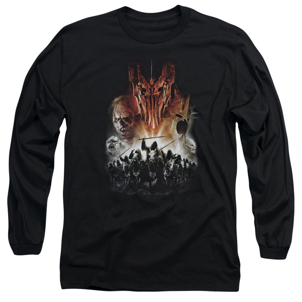 Lor - Evil Rising - Long Sleeve Adult 18/1 - Black T-shirt
