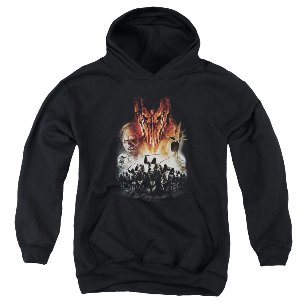 Lor - Evil Rising - Youth Pull-over Hoodie - Black