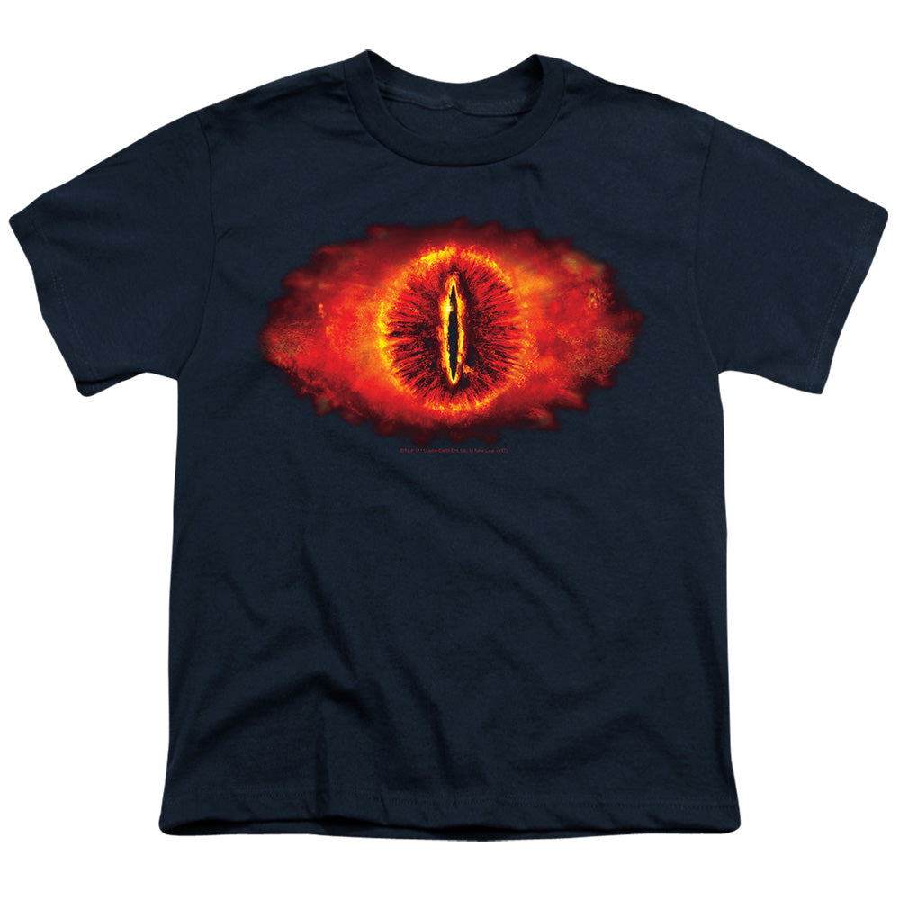 Lor - Eye Of Sauron - Short Sleeve Youth 18/1 - Black T-shirt