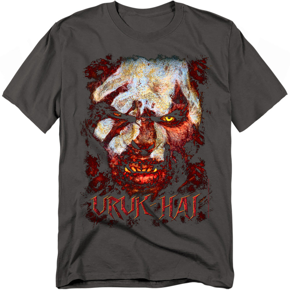 Lor - Uruk Hai - Short Sleeve Adult 18/1 - Black T-shirt