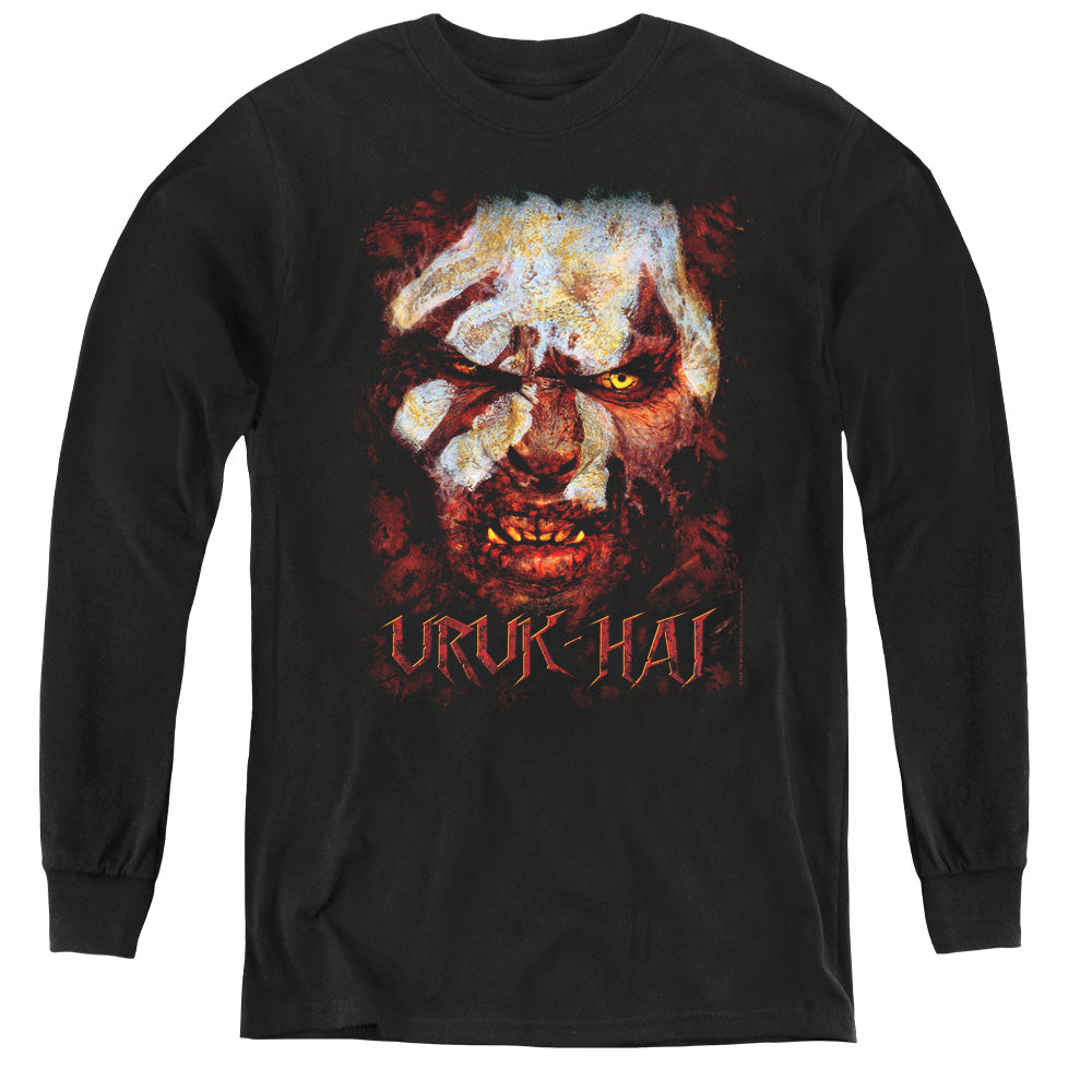 Lor - Uruk Hai - Youth Long Sleeve Tee - Black