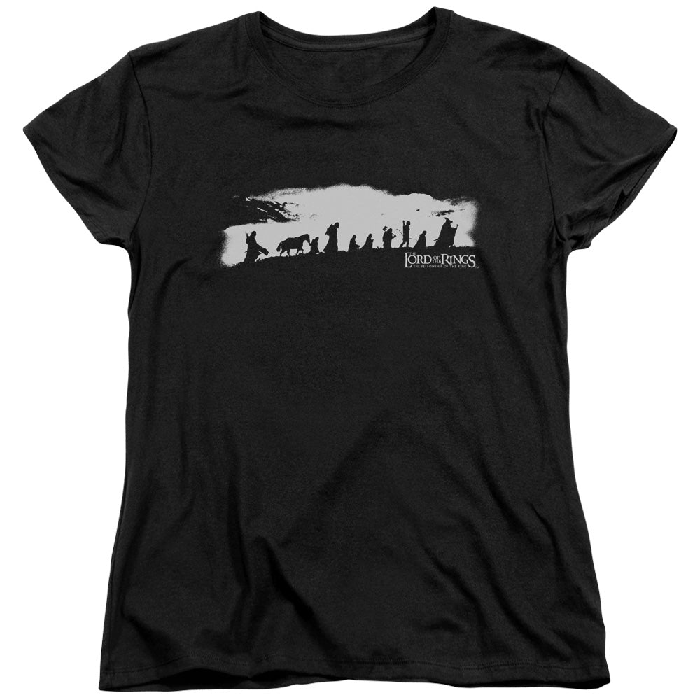 LOR THE FELLOWSHIP - S/S WOMENS TEE - BLACK T-Shirt