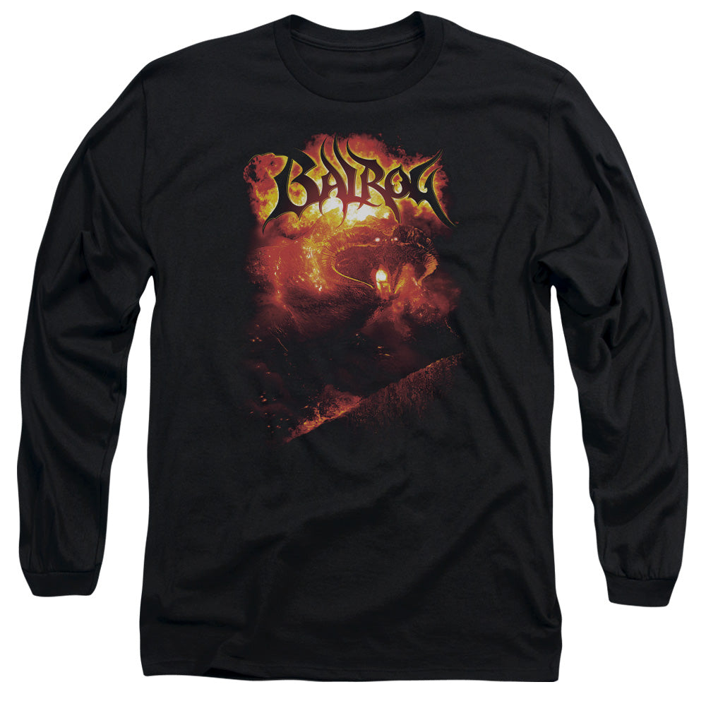 Lor - Balrog - Long Sleeve Adult 18/1 - Black T-shirt