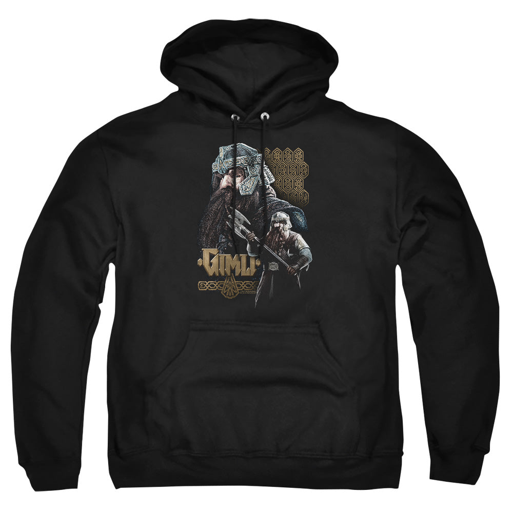 Lor - Gimli - Adult Pull-over Hoodie - Black