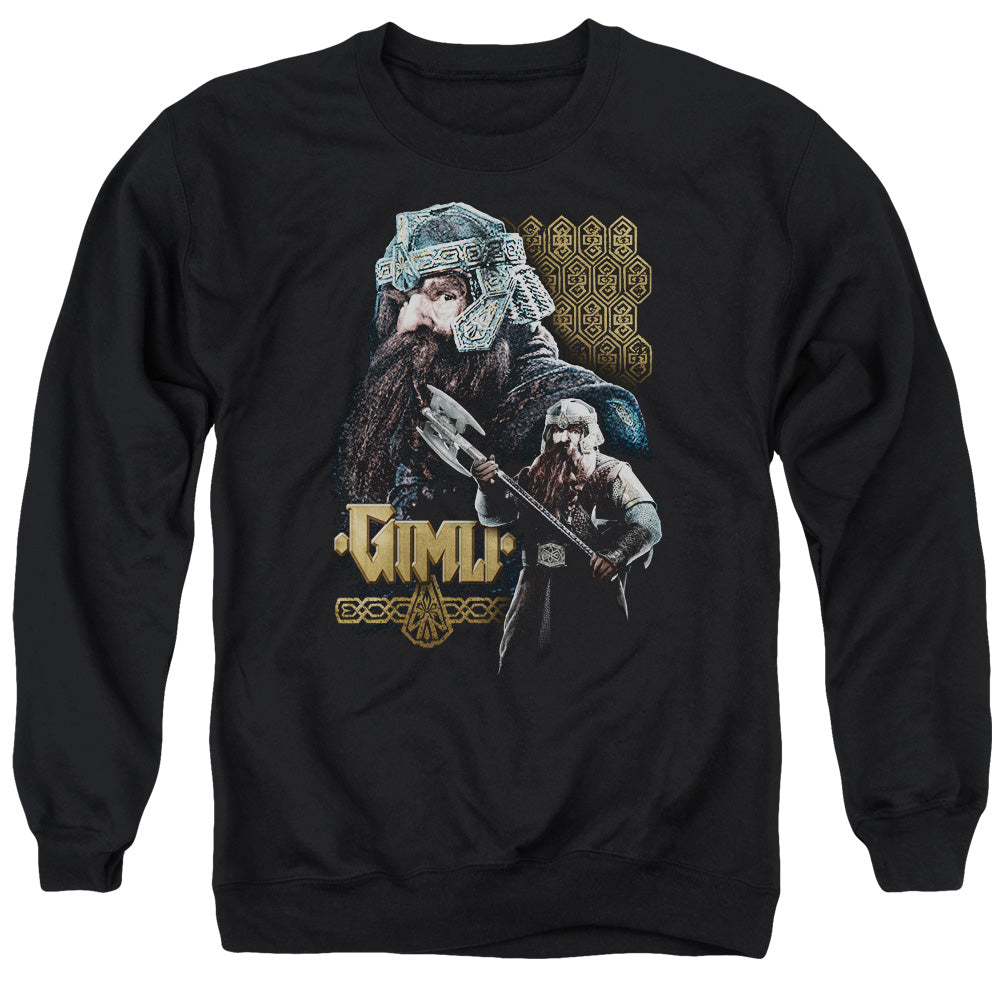 Lor - Gimli - Adult Crewneck Sweatshirt - Black