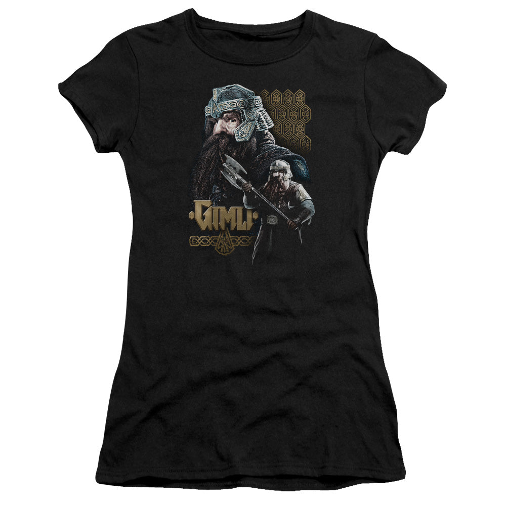 Lor - Gimli - Short Sleeve Junior Sheer - Black T-shirt