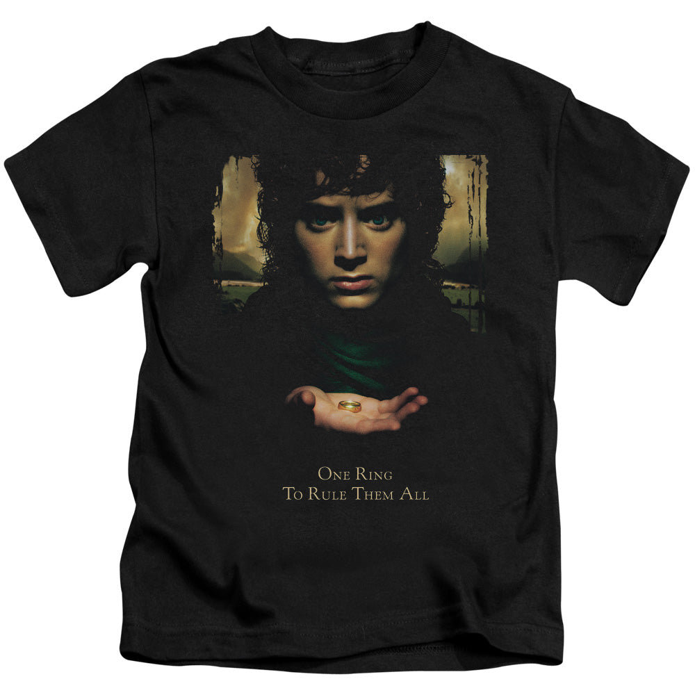 LOR FRODO ONE RING - S/S JUVENILE 18/1 - BLACK - T-Shirt