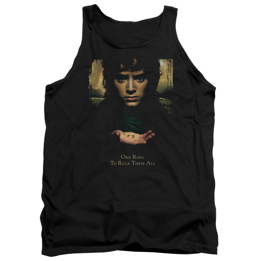 Lor - Frodo One Ring - Adult Tank - Black