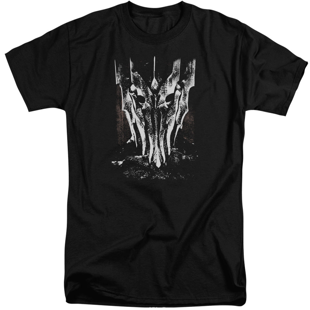 Lor - Big Sauron Head - Short Sleeve Adult Tall - Black T-shirt