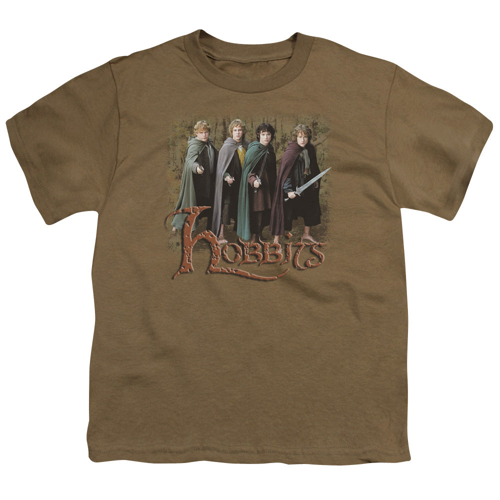 Lor - Hobbits - Short Sleeve Youth 18/1 - Safari Green T-shirt