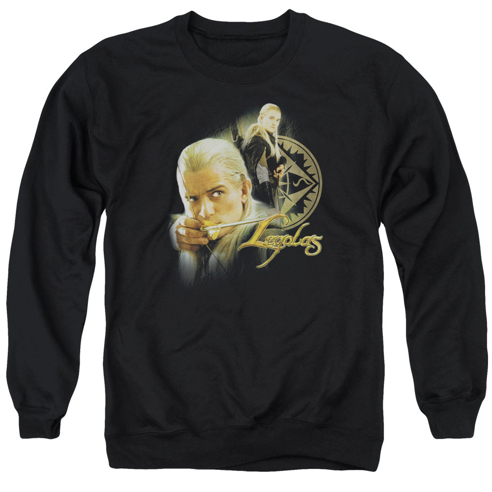 Lor - Legolas - Adult Crewneck Sweatshirt - Black