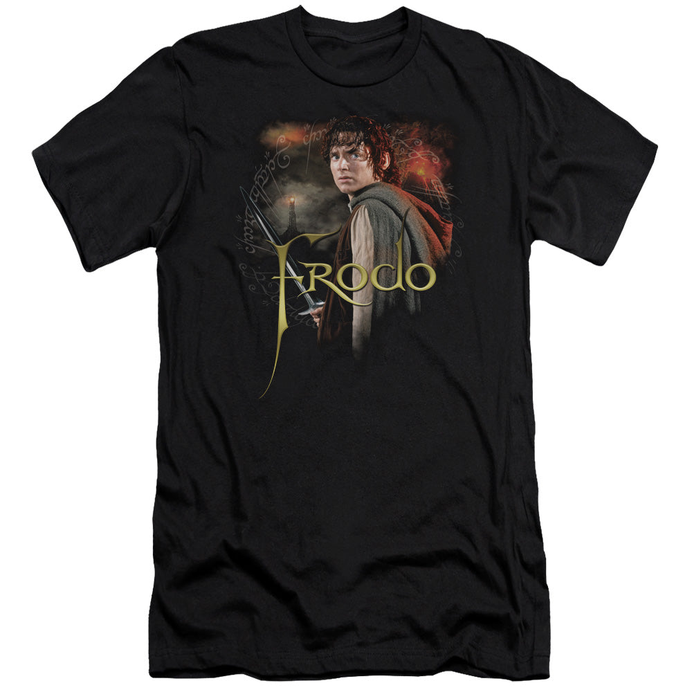 Lor - Frodo - Short Sleeve Adult 30/1 - Black T-shirt