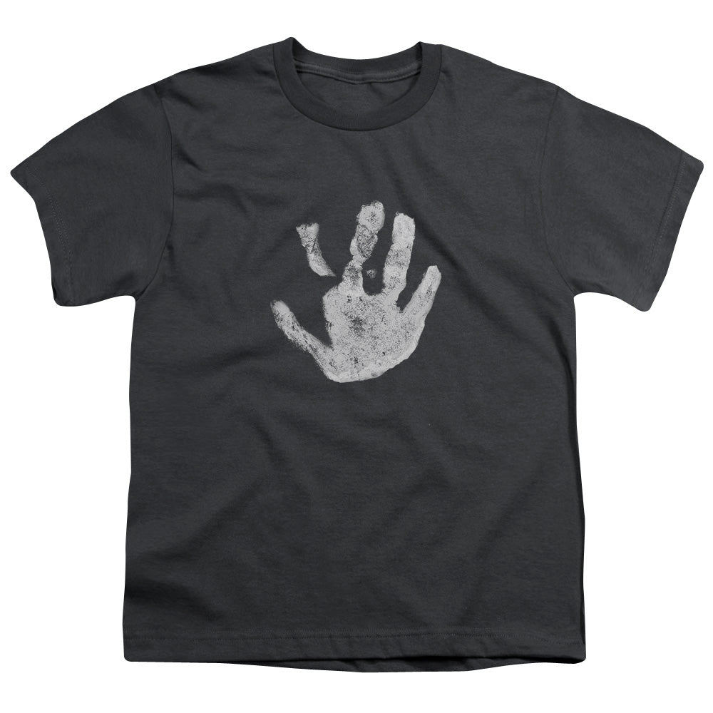 Lor - White Hand - Short Sleeve Youth 18/1 - Charcoal T-shirt
