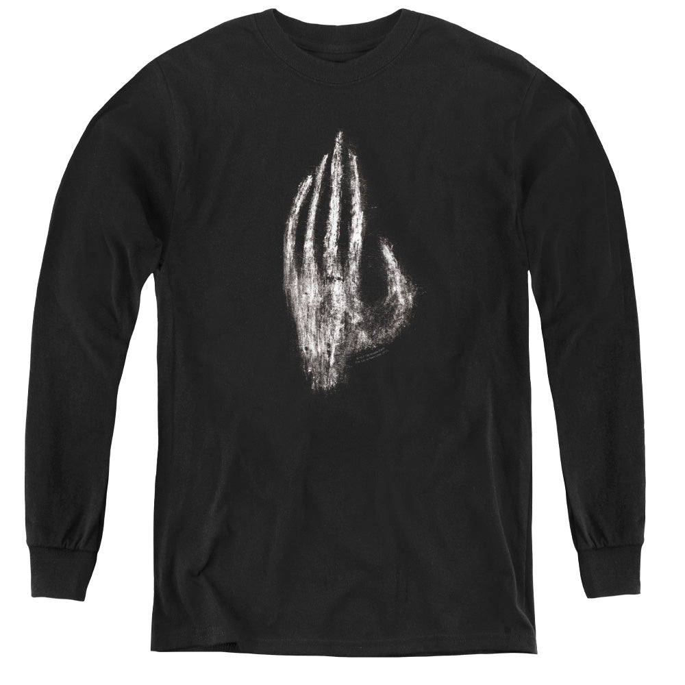 Lor - Hand Of Saruman - Youth Long Sleeve Tee - Black