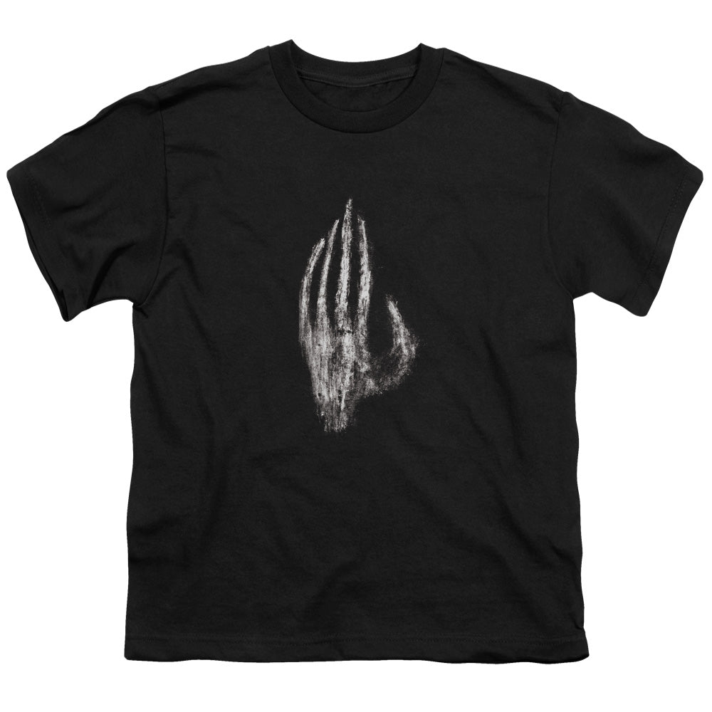 Lor - Hand Of Saruman - Short Sleeve Youth 18/1 - Black T-shirt