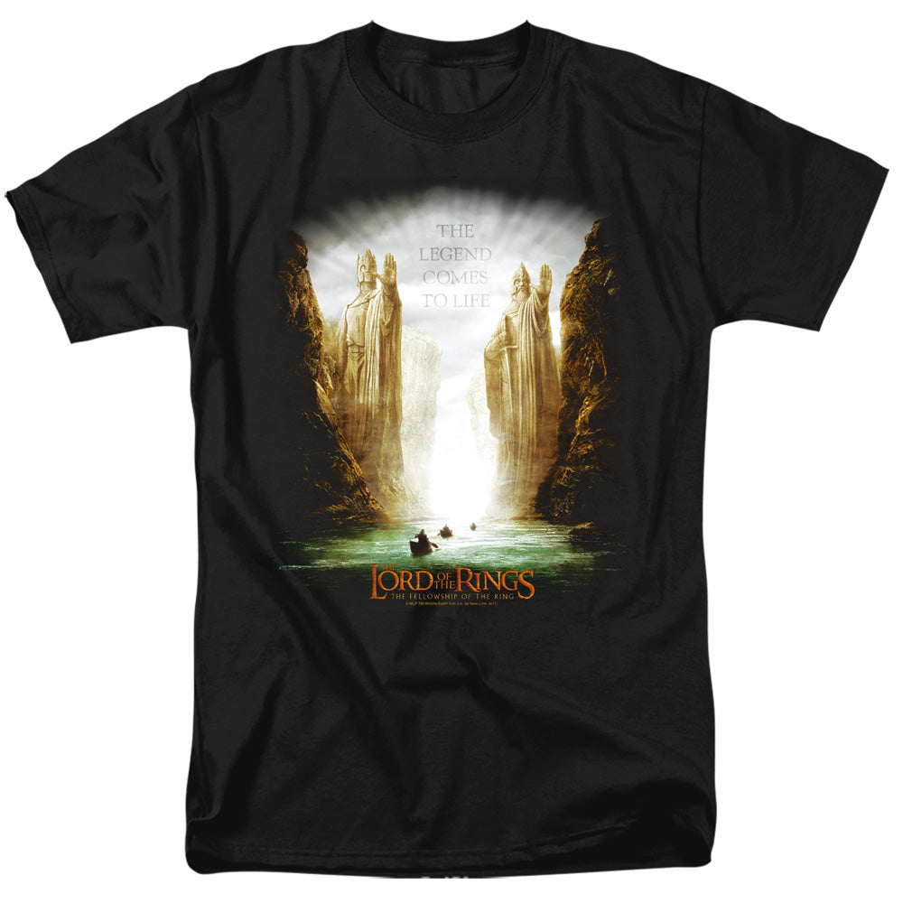 Lor - Kings Of Old - Short Sleeve Adult 18/1 - Black T-shirt