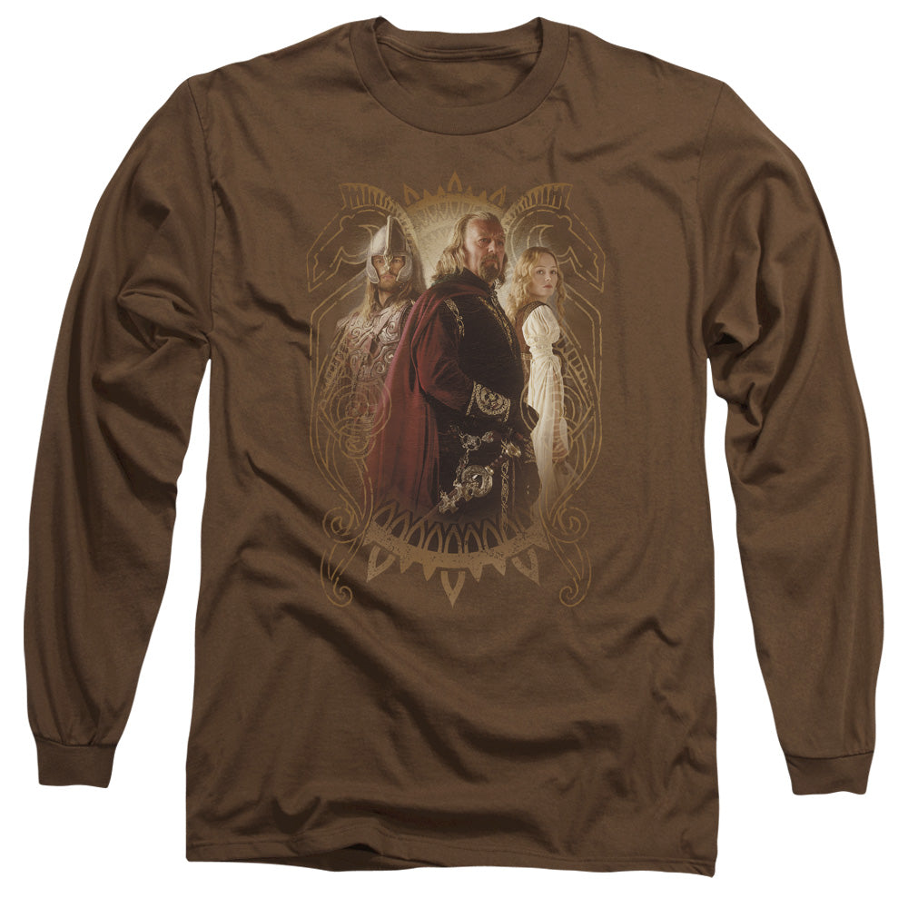 Lor - Rohan Royalty - Long Sleeve Adult 18/1 - Coffee T-shirt