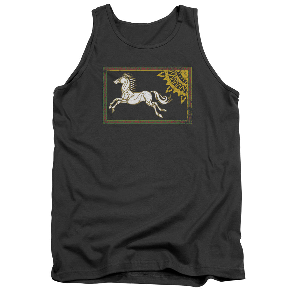 Lor - Rohan Banner - Adult Tank - Charcoal