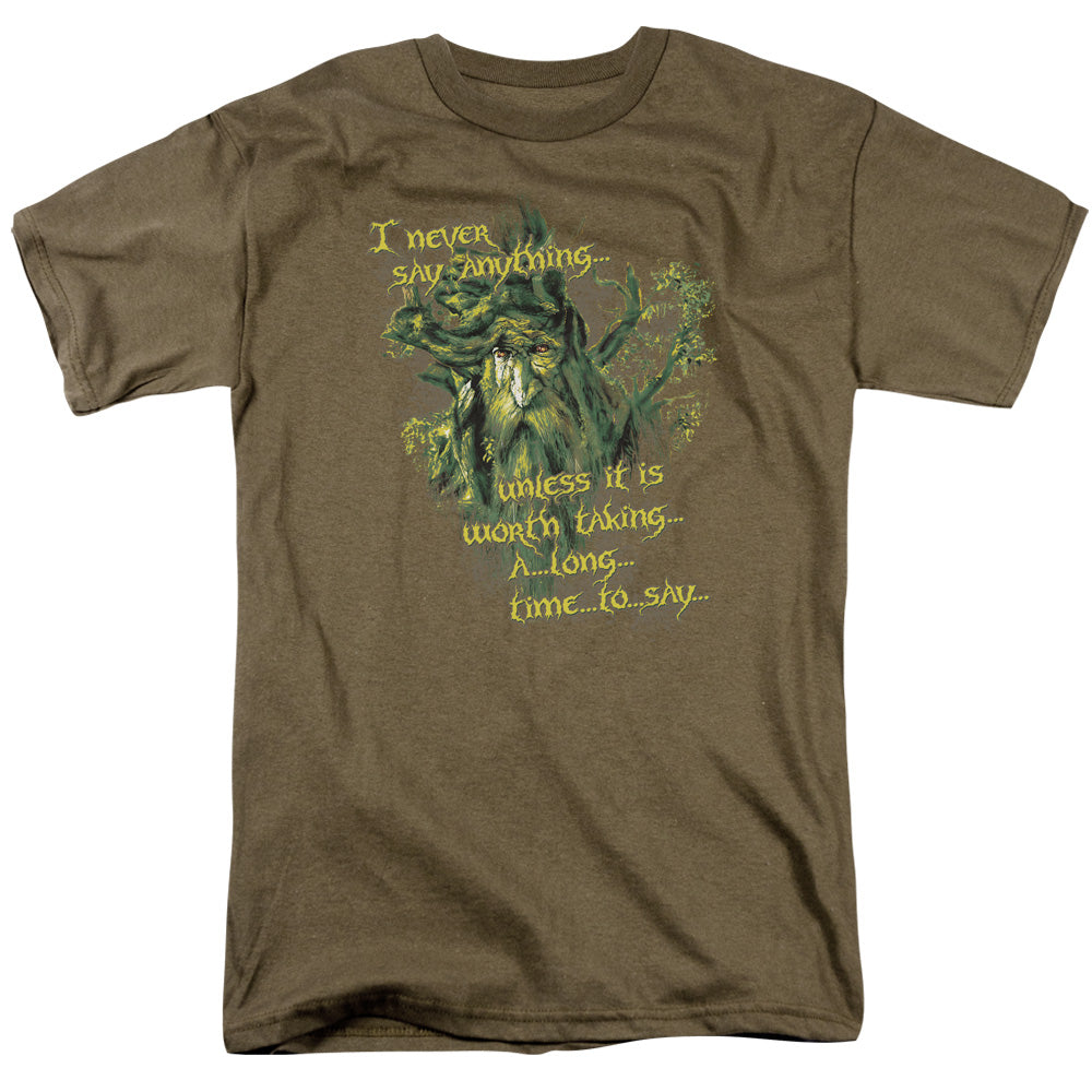 Lor - Slow Talker - Short Sleeve Adult 18/1 - Safari Green T-shirt