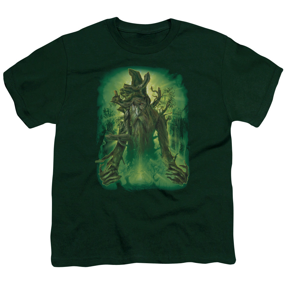 Lor - Treebeard - Short Sleeve Youth 18/1 - Hunter Green T-shirt
